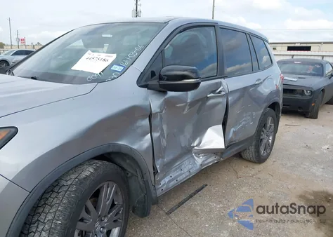2019 Honda Passport Ex-L from USA, damaged, VIN 5FNYF7H52KB010091